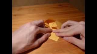 Origami star by František Grebeníček [upl. by Norword710]