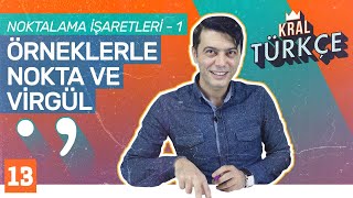 Noktalama İşaretleri  1 Nokta ve Virgülün Kullanıldığı Yerler  8 Sınıf Türkçe Konu Anlatımı 13 [upl. by Kcuhc]