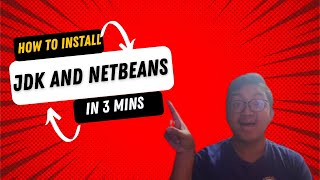 How to Install JDK and Netbeans in 3 mins  Taglish [upl. by Hallimaj682]