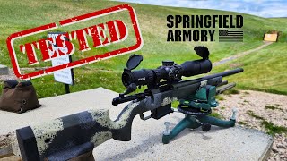 Springfield Waypoint Bolt Action Rifle Review [upl. by Sucramel]