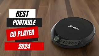 Best Portable CD Player  Top 5 Picks for You [upl. by Akinehs253]