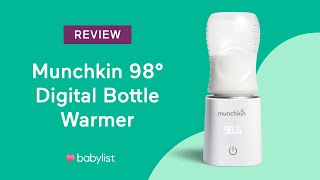 How to Use the Munchkin 98° Digital Bottle Warmer  Babylist [upl. by Whitaker291]