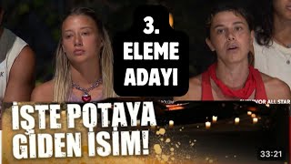 SURVİVOR HAFTANIN 3ELEME ADAYI OLAN İSİM KAHROLDU • NEFİSE İÇİN SAĞLIK SORUNU SON ADAY KİM [upl. by Henig749]