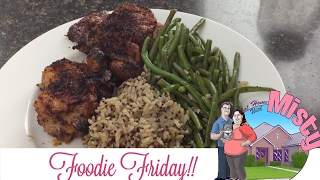 Foodie Friday Crispy Chicken Thighs [upl. by Alena447]