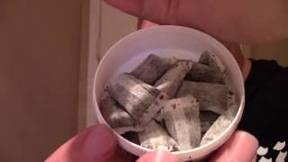 Snus review odens extreme double mint white dry [upl. by Sair]