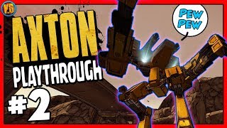 INVINCIBLE  Road to Ultimate Axton  Day 2 Borderlands 2 [upl. by Martel]