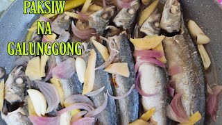 How to cook Paksiw na Galunggong  Galunggong Recipe  Liz Clemente [upl. by Suirauqed305]