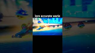 INSANE lore accurate wario mario mariokart mk8dx nintendo wario [upl. by Monteith149]