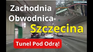 Zachodnia Obwodnica Szczecina Tunel Pod Odrą Będzie Przełomem Dla Regionu Ring Wokół Szczecina [upl. by Aidyn]