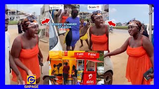 Eei Kasoa is a country ampa🔥Here’s how beautiful lady was caught trying to dupe a MoMo Vendor live [upl. by Weissberg520]