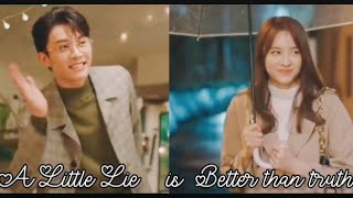 A Lie Better than truth  Chinese drama story 💕 Hindi remix korean drama [upl. by Haerr]