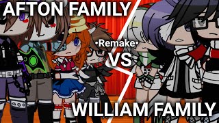 Afton vs William Family remakeAftonGachasinging battleYuki [upl. by Selwyn]