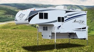 770P Travel Lite Pop Up Truck Camper with Electric Lift Roof [upl. by Nedlog777]