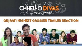 Chhello Divas Trailer Reaction By Ronn amp Neha  Gujrati Highest Groseer [upl. by Girard]