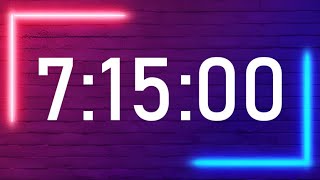 7 Hour and 15 Minute Timer Countdown ⏰ [upl. by Odlaner]