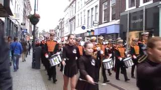 showkorps Wilhelmina avondvierdaagse gorinchem 15062012 [upl. by Haig]