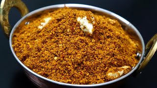 Chutney Powder Recipe  Tasty Idli Podi in Malayalam  Side dish in LockDown  Chutney Podi Recipe [upl. by Boote]