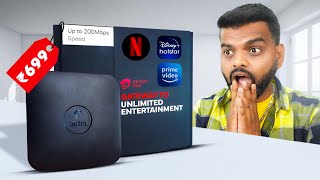 My Experience with Airtel Xstream Fiber  Unlimited Entertainment Box [upl. by Elfstan]