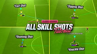 eFootball 2024 Mobile  All Skill Shots Tutorial Classic  Advance Control [upl. by Jacinto]