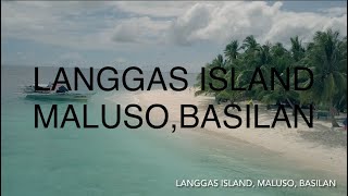 Pink Sand Beach Langgas island municipality of Maluso Province of Basilan BARMM [upl. by Nioe]