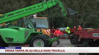 TRASPORTI PRIMA TAPPA IN A2 DELLA MAXI TRIVELLA [upl. by Noicnecsa]