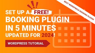 Free WordPress Booking Plugin 2024  Tutorial and Setup Overview  Simply Schedule Appointments [upl. by Lednew687]