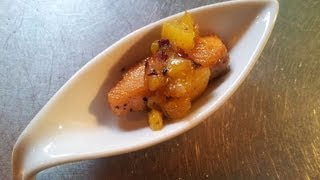 Mango Chutney Rezept mit Lachs  Der Bio Koch 227 [upl. by Goto941]