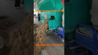 Silage Spreader Feeding Car  Efficient Feeding Solution for Livestocksilage spreader feeding [upl. by Washington]