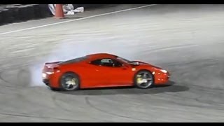 2012 Ferrari 458 Italia drifting [upl. by Narad]