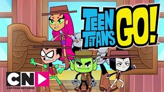 Teen Titans Go  Modo Oeste  Cartoon Network [upl. by Stamata]