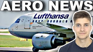 Mit LUFTHANSA A319 auf LANGSTRECKE AeroNews [upl. by Airom]