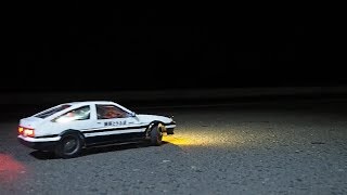 After delivering tofu RC AE86 from Initial D [upl. by Mcintyre]