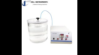 Operation of CELL INSTRUMENTS LT02 LEAK TESTERASTM D3078 BUBBLE METHOD LEAK TEST [upl. by Nauquf]