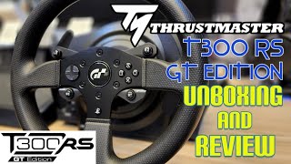 Thrustmaster T300 RS GT Edition Unboxing Impression and Review  Comparison vs Logitech G29 [upl. by Orion]