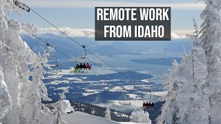 Working remotely from a Cabin in Sandpoint Idaho  FULL Movie [upl. by Anilesor428]