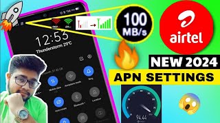 Airtel APN Settings  Airtel Network Problem Solution Airtel Internet Not Working Net Slow Problem [upl. by Anicnarf836]