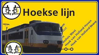 De Hoekse Lijn  Het spoor van Internationale trein tot metrolijn [upl. by Askari942]