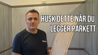 Slik legger du parkett raskt og enkelt [upl. by Ahsennek]