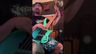 Practice Day on EHB Ibanez Headless Bass Beautiful Bass Ibanez is Brilliant… [upl. by Connell33]