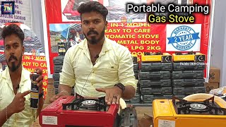 Portable Camping Gas Stove  Very Easy to Use Stove  Best Camping stove  Tamilnadu  india [upl. by Feeley656]