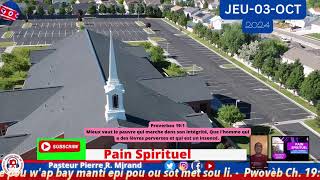 Live  PAIN SPIRITUEL  3 OCT 2024  UNITED COGOP [upl. by Fraase]