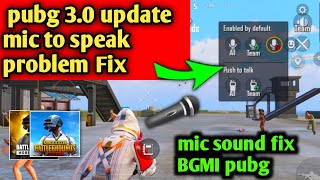 How to fix mic and speaker glitch in pubg mobile l mic glitch in BGMI l 32 update mic speaker sound [upl. by Enitsrik251]