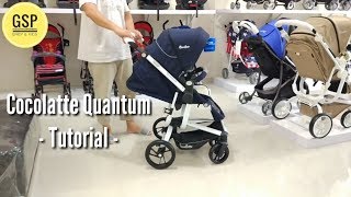 Cara menggunakan stroller Cocolatte Quantum [upl. by Notnel]