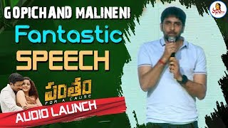 Director Gopichand Malineni Fantastic Speech at Pantham Audio Launch  Pantham Gopichand Mehreen [upl. by Menell]