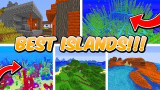 5 BEST MINECRAFT 1131 SURVIVAL ISLAND SEEDS [upl. by Lawlor]