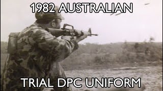 1982 Australian Trial Disruptive Pattern Camouflage Uniform [upl. by Enajharas]