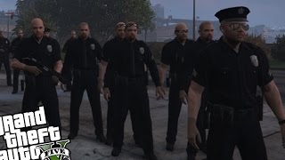 GTA 5 PC  Police MOD Play as Police Officer Officer Elanip on DUTY [upl. by Eifos760]