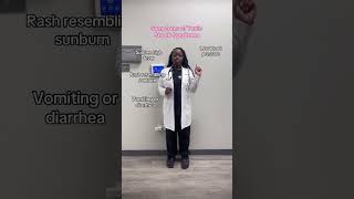 Symptoms of Toxic Shock Syndrome health shorts youtubeshorts short shortvideo shortsvideo [upl. by Castera]