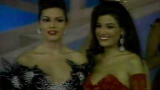 Miss Colombia 1992  Crowning Moment [upl. by Malti949]