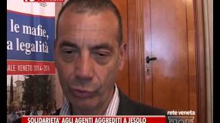 22072014  SOLIDARIETA AGLI AGENTI AGGREDITI IN SPIAGGIA [upl. by Asteria368]